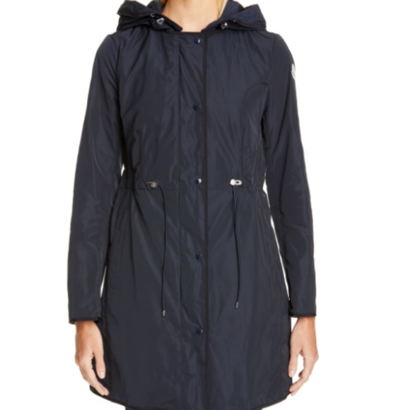 Moncler Raincoat Navy